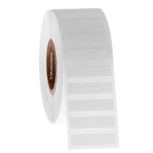 NitroTAG - Cryogenic Barcode Labels for Liquid Nitrogen Storage, White, 1" x 0.25", 10000 labels/roll