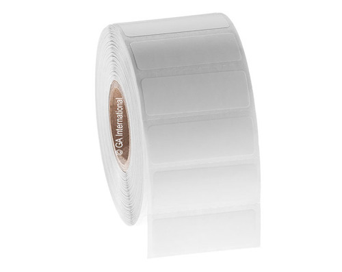 Blackout CryoSTUCK - Cryogenic Cover-Up Labels for Frozen Vials & Tubes, Opaque White + Transparent, 2.75" x 1" + 1.25" wrap, 1000 labels/roll