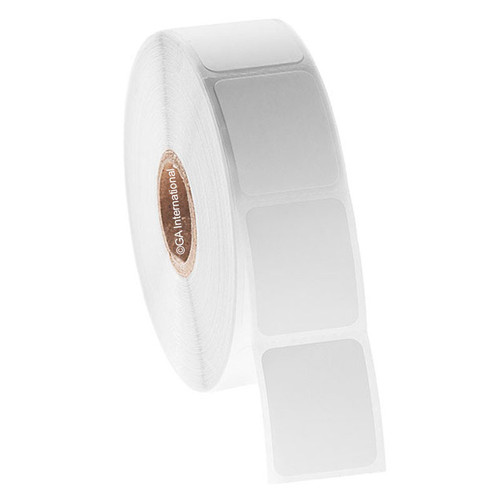 NitroTAG - Cryogenic Barcode Labels for Liquid Nitrogen Storage, White, 1" x 1.25", 1000 labels/roll