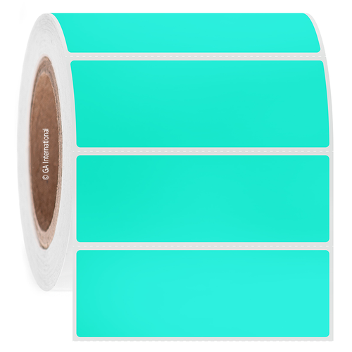Cryo-DirectTAG - Cryogenic Labels for Direct Thermal Barcode Printers, Mint, 4" x 1.375", 2000 labels/roll
