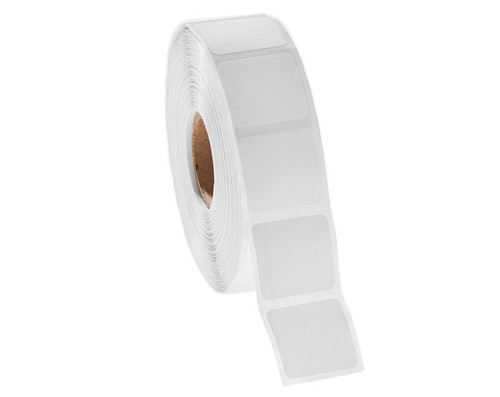 Paper Labels For Direct Thermal Printers, White, 0.9375" x 0.9375", 2000 labels/roll Paper Labels For Direct Thermal Printers, White, 0.9375" x 0.9375", 2000 labels/roll