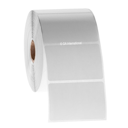 NitroTAG - Cryogenic Barcode Labels for Liquid Nitrogen Storage, White, 3" x 2", 1000 labels/roll