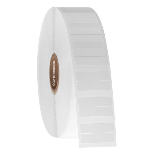 ParafiTAG - Xylene Resistant Labels for Paraffin Wax Blocks, White, 1'' x 0.276'' / 25.4mm x 7mm, 4000 labels/roll