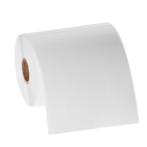 NitroTAG - Cryogenic Barcode Labels for Liquid Nitrogen Storage, White, 4" x 5", 500 labels/ roll