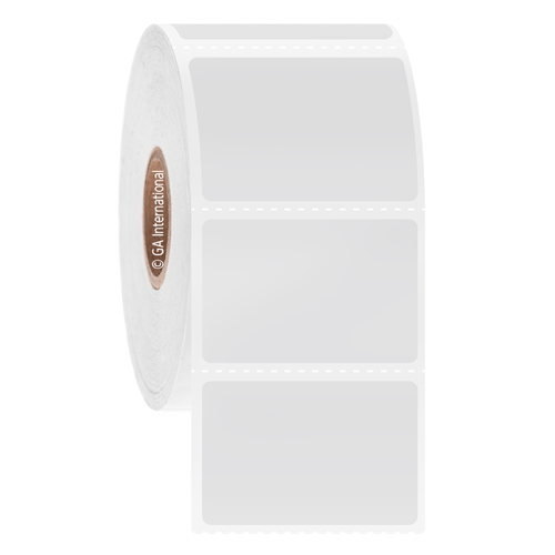 Cryo-DirectTAG - Cryogenic Labels for Direct Thermal Barcode Printers, White, 1.5" x 1", 3000 labels/roll