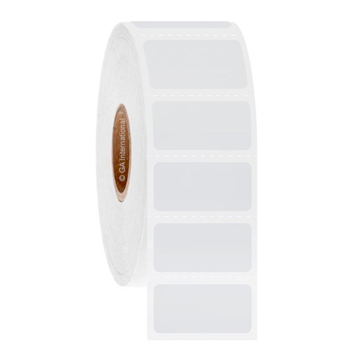 ParafiTAG - Xylene Resistant Labels for Paraffin Wax Blocks, White, 1'' x 0.5'' / 25.4mm x 12.7mm, 3000 labels/roll