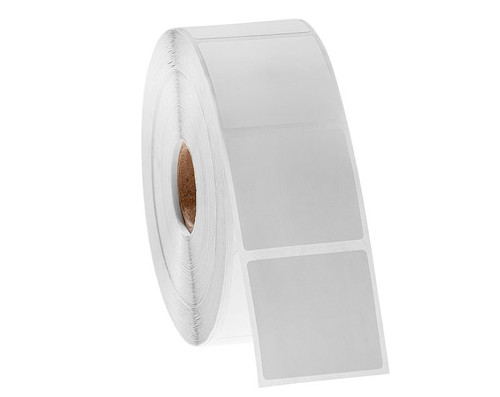 NitroTAG - Cryogenic Barcode Labels for Liquid Nitrogen Storage, White, 1.5" x 1.5", 2000 labels/roll