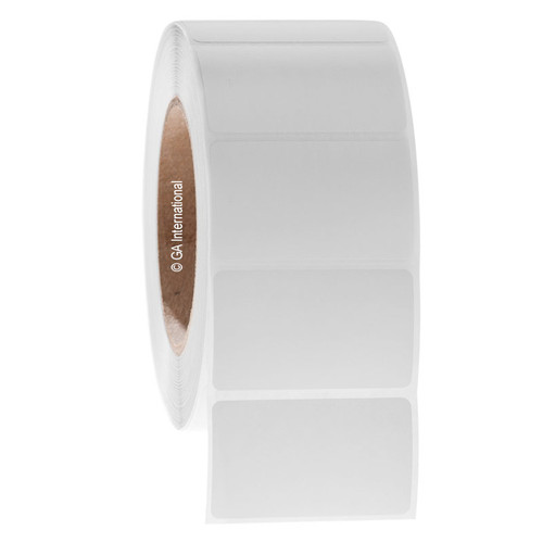 Paper Labels For Direct Thermal Printers, White, 4" x 3", 1,600 labels/ roll