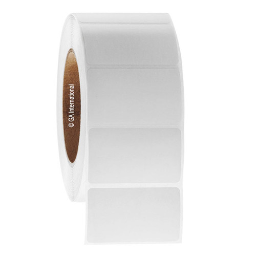 Paper Labels For Direct Thermal Printers, White, 2.5" x 1.5", 3,200 labels/ roll Paper Labels For Direct Thermal Printers, White, 2.5" x 1.5", 3,200 labels/ roll