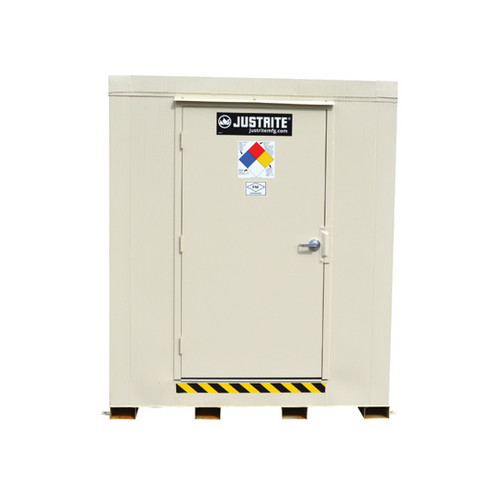 Outdoor Storage Locker, 4 Hour Fire Rated, 9-Drum with Explosion Relief