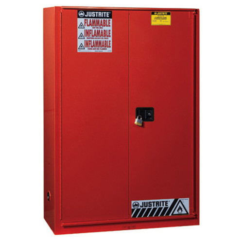 Safety Cabinet, P&I 60 gal, SC/Bifold Red