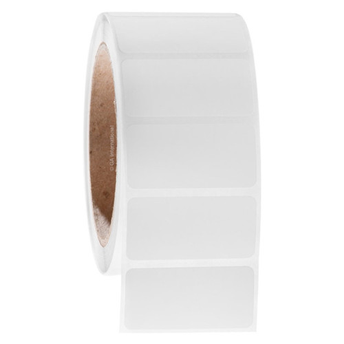 Permanent FreezerTAG Deep-Freeze Labels for Thermal-Transfer Barcode Printers, White, 2" x 1", 2000 labels/roll