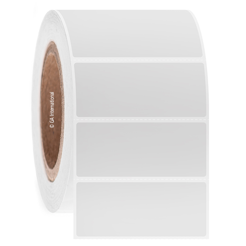 Blackout FreezerTAG Deep-Freeze Cover-Up Labels for Thermal-Transfer Barcode Printers, White, 3" x 1.25", 2000 labels/roll