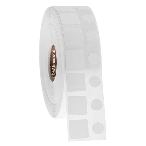 Permanent FreezerTAG Deep-Freeze Labels for Thermal-Transfer Barcode Printers, White, 0.6" x 0.6" + 0.375", 2000 labels/roll