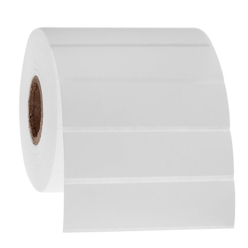 Permanent FreezerTAG Deep-Freeze Labels for Thermal-Transfer Barcode Printers, White, 3" x 0.78", 3000 labels/roll