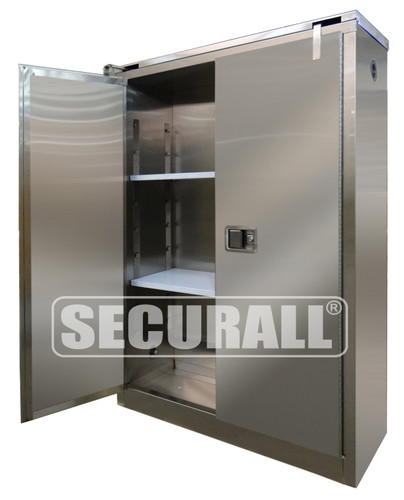 Stainless Steel Cabinet, Controlled Environment/Clean Room, 2-Door, 84" x 48" x 24"