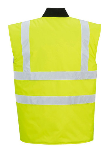 Hi Viz Bodywarmer, Class 2 with Reflective Safety Tape