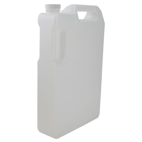 Space Saver Bottle, 5 liter, HDPE, case/12