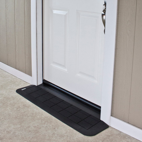 Threshold Wheelchair Ramp, EZ-Edge, 1", Choose Single or Double Door