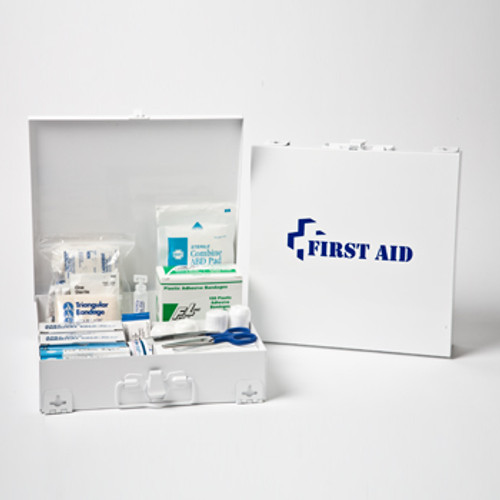 Large First Aid Kit in Steel Case, Case/6