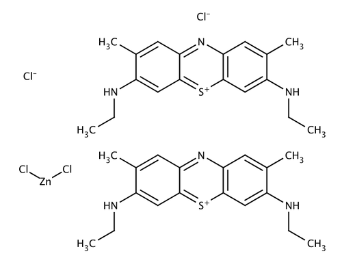 New Methylene Blue N (ZnCl double salt) (C18H22ClN3S·0.5ZnCl2), 5 grams
