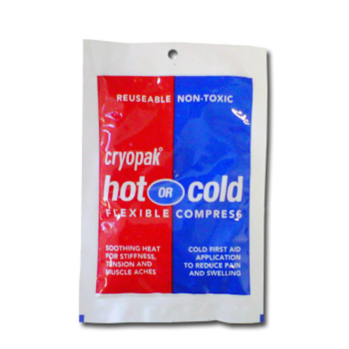 Hot/Cold Pack 4" x 6" Reusable, Case/40