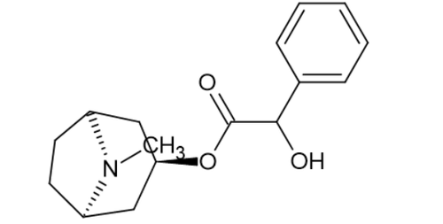 DL-Homatropine hydrobromide (C16H21NO3·HBr), 5 grams