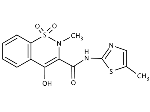 Meloxicam (C14H13N3O4S2), 25 grams