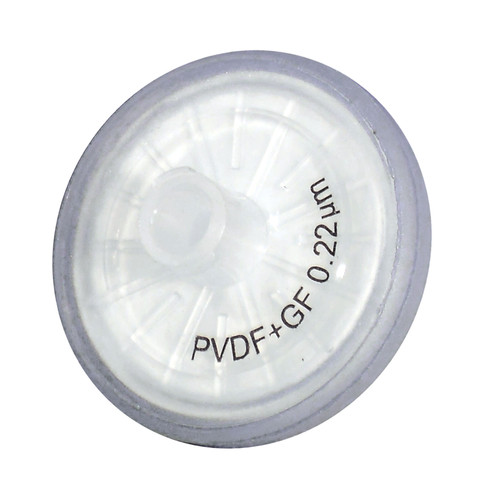 Non-sterile PVDF Syringe Filters, Choose Size, pack/100