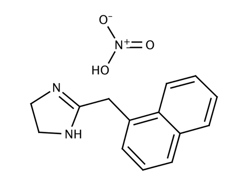 Naphazoline nitrate (C14H14N2·HNO3), 25 grams