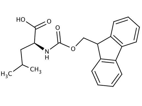 Fmoc-L-Leucine (C21H23NO4), 25 grams