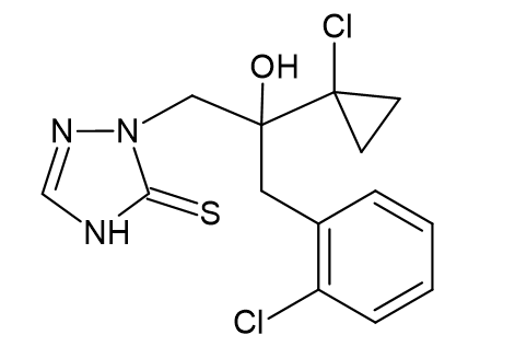 Prothioconazole (C14H15Cl2N3OS), 1 grams