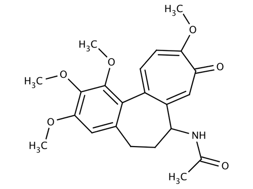 Colchicine (C22H25NO6), 1 grams