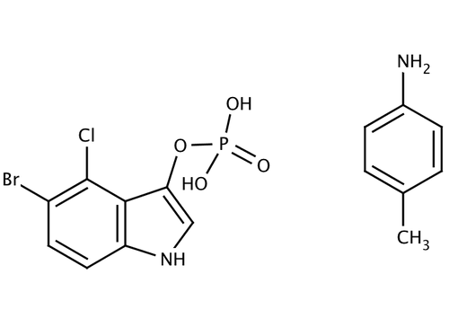BCIP-Toluidine)5-Bromo-4-chloro-3-indolylphosphate-p-toluidine salt (C8H5BrClNO4P·C7H10N), 1 grams
