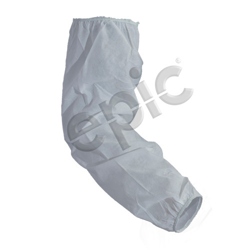 Disposable Polypropylene, Sleeve, 18", White, case/200