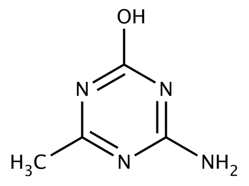 2-Amino-4-hydroxy-6-methyl-1,3,5-triazine (C4H6N4O), 1 grams