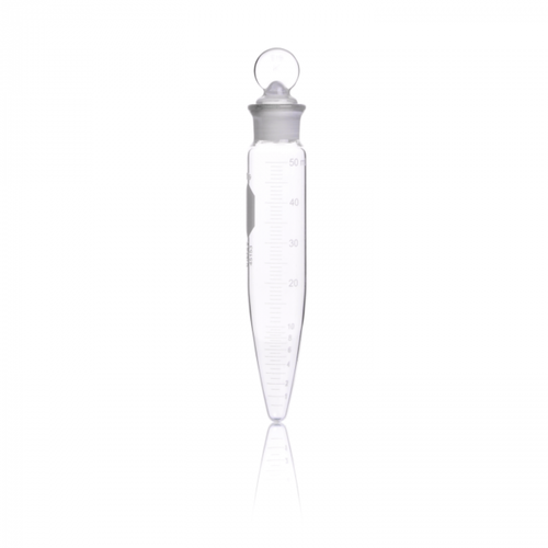 KIMBLE® Borosilicate Glass Graduated Reusable Centrifuge Tube, Graduated, 50 ml, case/12