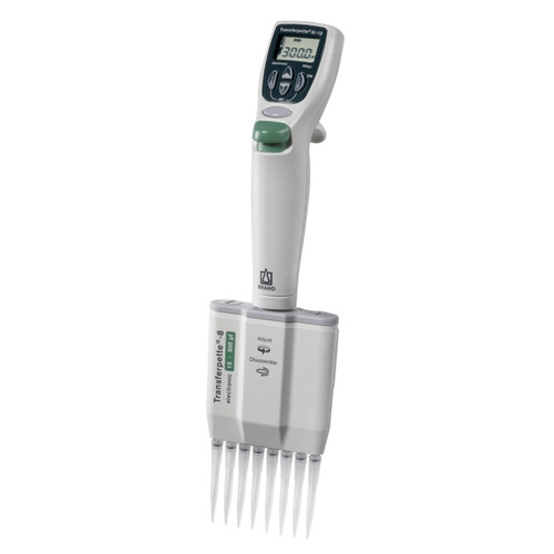 Electronic 8-Channel Pipette Transferpette-8, 0.5-10uL