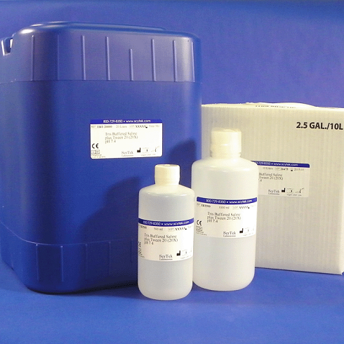 Phosphate Buffered Saline plus Tween 20 (20x) pH 7.6, 10 Liter