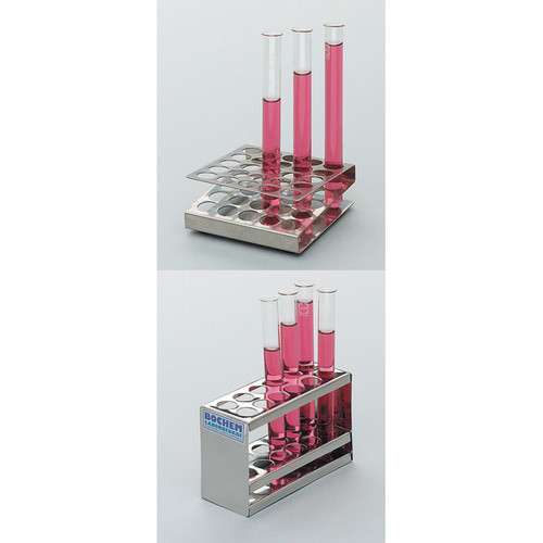Stainless Steel Test Tube Racks for 2cm Tubes, Choose Size
