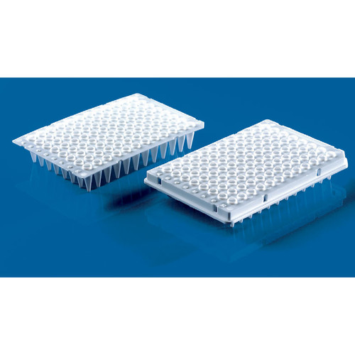 96-well PCR Plate, Semi-Skirted Raised Low Profile, 0.15mL, pack/50