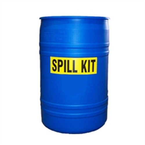 Universal HazMat Aggressive Chemical Spill Kit, 55 gal Pail