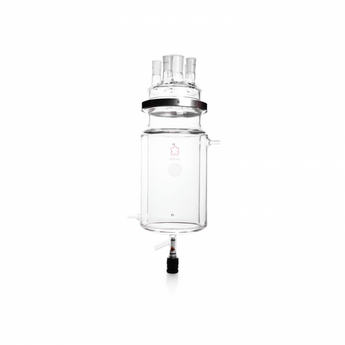 KIMBLE® Kontes® Borosilicate Glass 5L Jacketed Reaction Apparatus