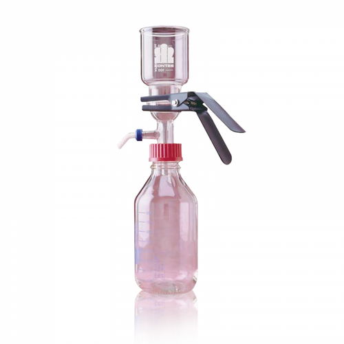 KIMBLE® ultra-WARE® 47 mm Microfiltration Assembly, GL45 Bottles, Borosilicate Glass, 1000 ml