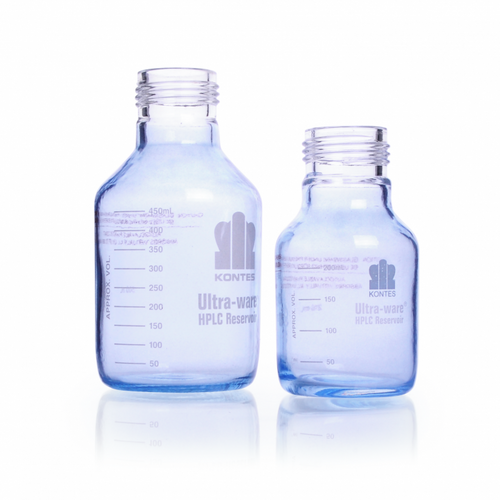 KIMBLE® ultra-WARE® Reservoir Bottles, Borosilicate Glass, Graduated, 2000 ml