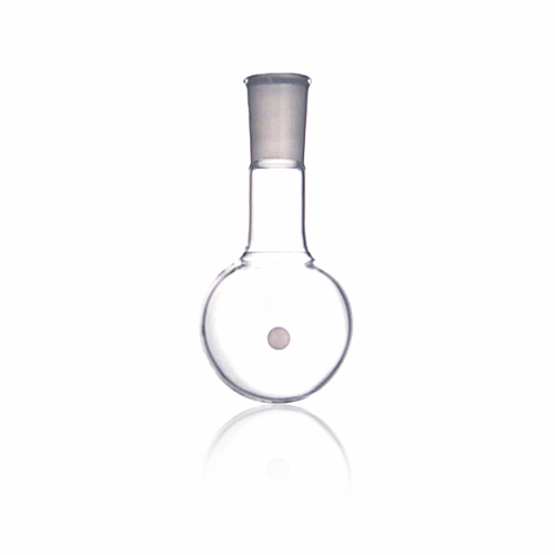 KIMBLE® Kontes® Borosilicate Glass Long Neck Heavy Wall Round Bottom, Flask, 29/42, 250 ml