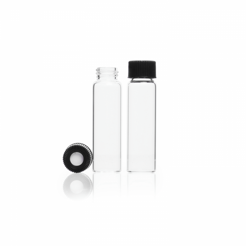 KIMBLE® Clear-Sample Vial, Borosilicate Glass, 8 ml, 15-425, case/144