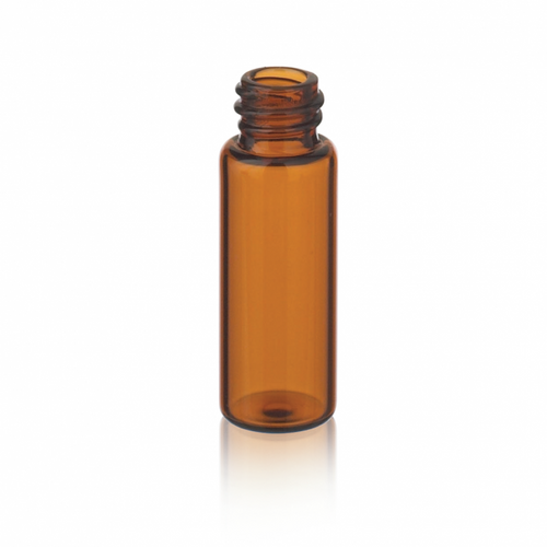 KIMBLE® Amber Screw Thread Vial, Borosilicate Glass, 8 ml, case/144