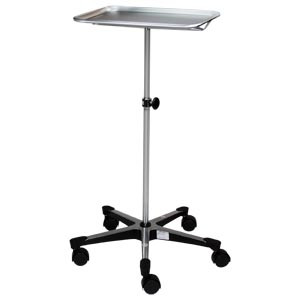 Mobile Instrument Stand, 5 Leg Base