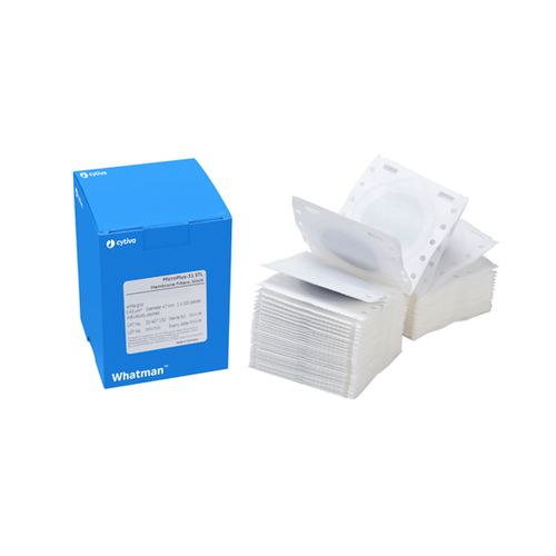 Cytiva Membrane Filtration, MicroPlus-21 (Cellulose Nitrate), 50mm Diameter, White, Black Grid, Single Sterile Packed, pack/100